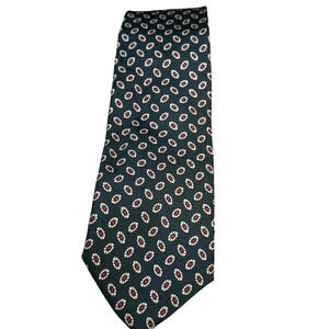 Brooks Brothers Makers All Silk green Floral Neckwear Tie